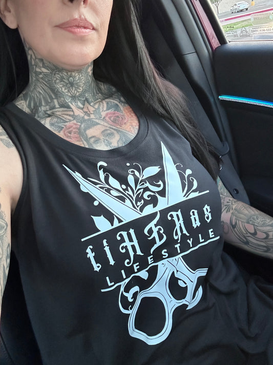 tiHERas Signature Scissors Logo T-Shirt | tiHERas Lifestyle