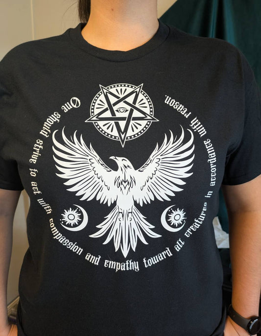 “Compassion & Rebellion” Occult-Inspired Shirt | tiHERas Lifestyle